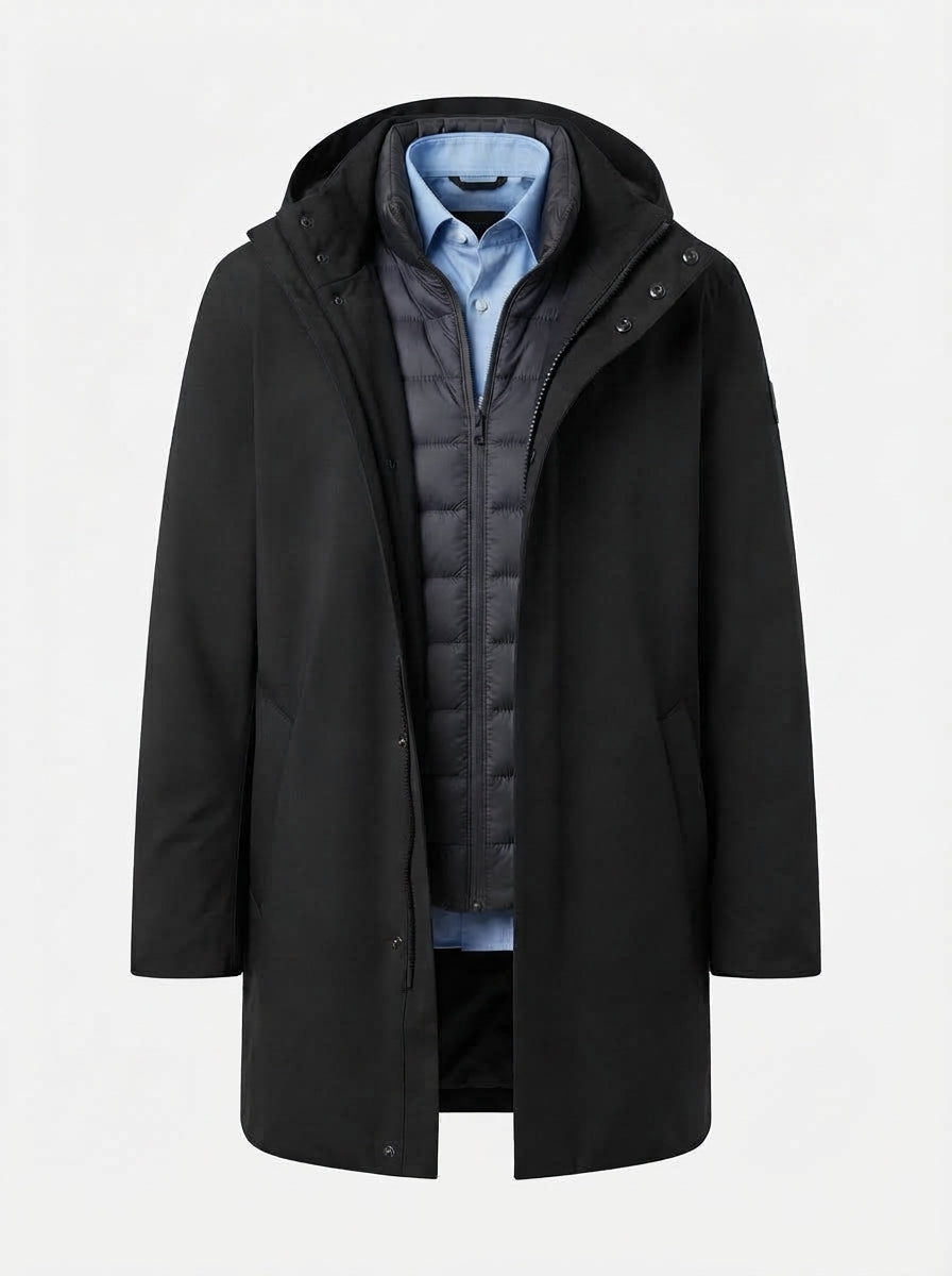 Abrigo Impermeable AZUL MARINO