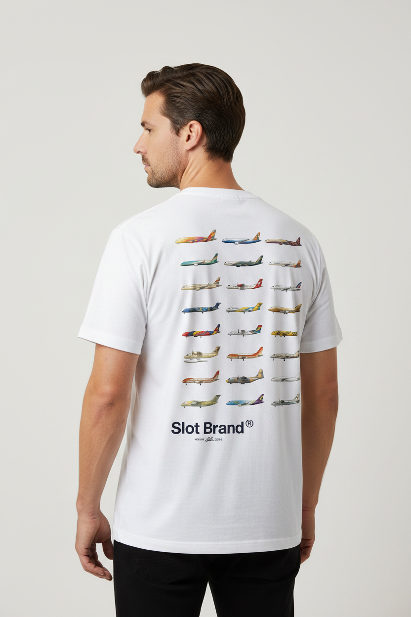 CAMISETA AVIACIÓN COMERCIAL