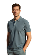 POLO Azul Plomo